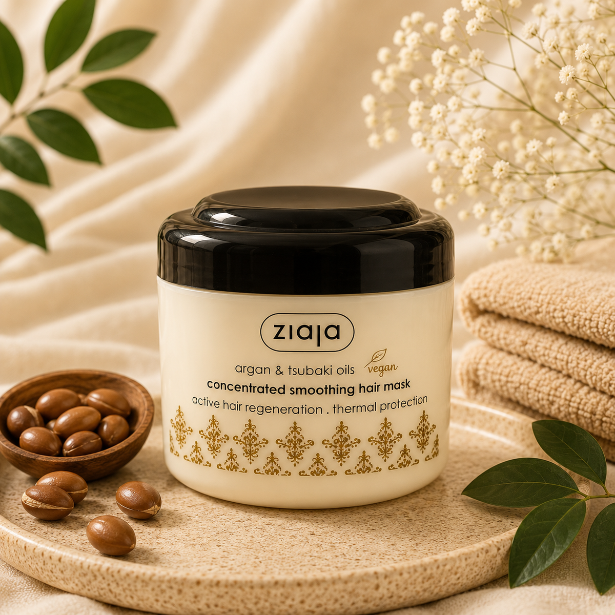 Masque cheveux réparateur - Argan & camélia