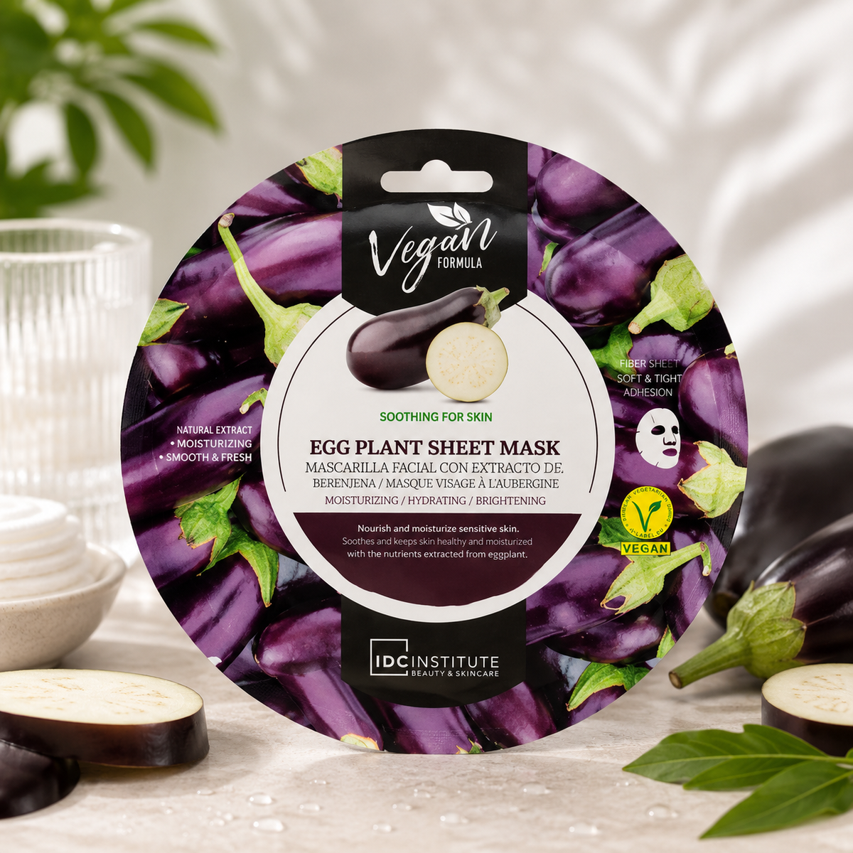 Masque visage - Aubergine 🍆
