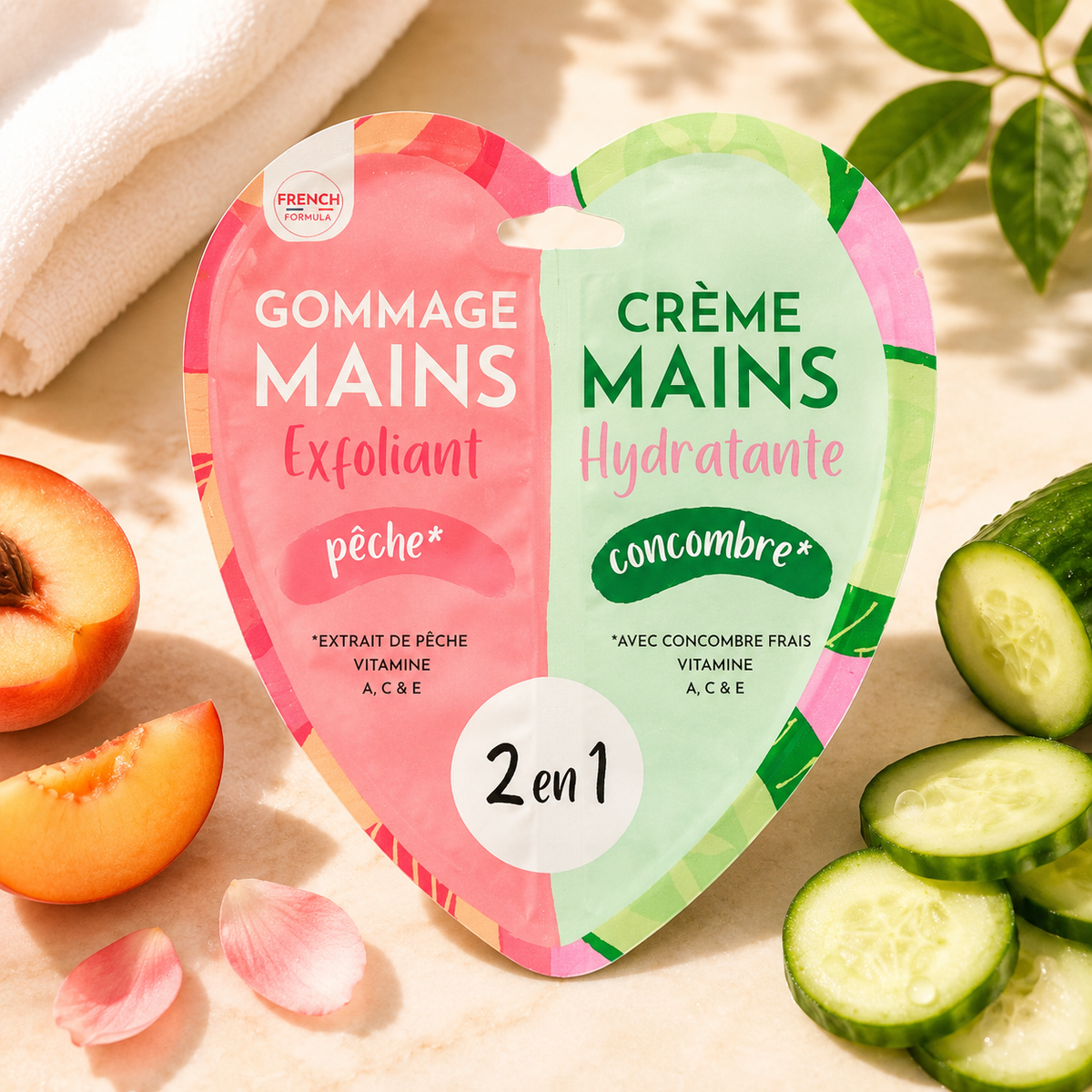 Duo gommage & crème - Mains