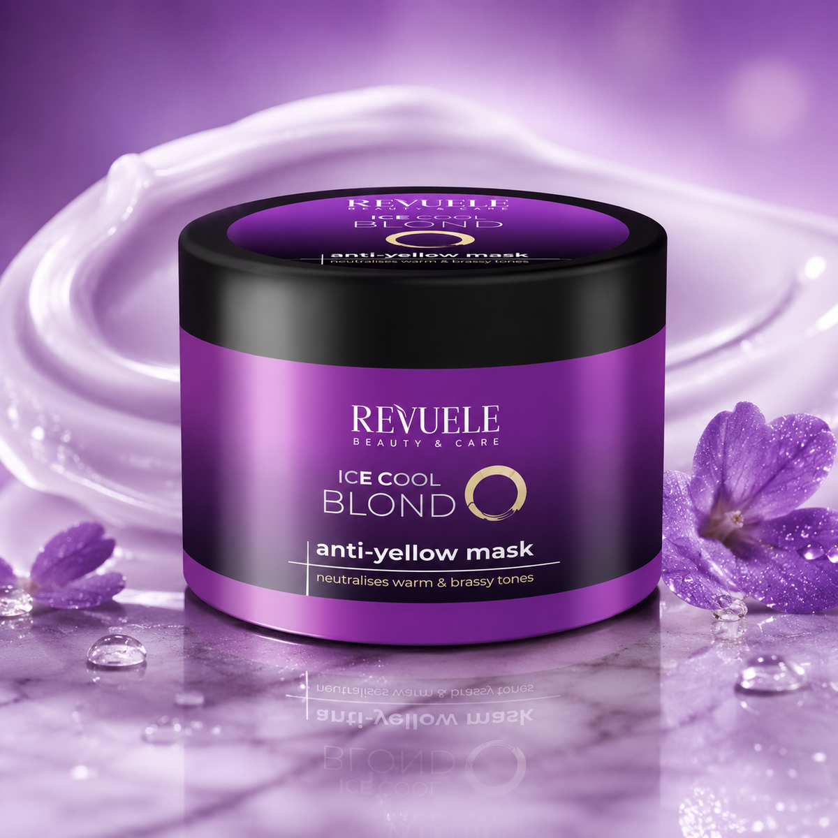 Masque cheveux - Anti reflet jaune