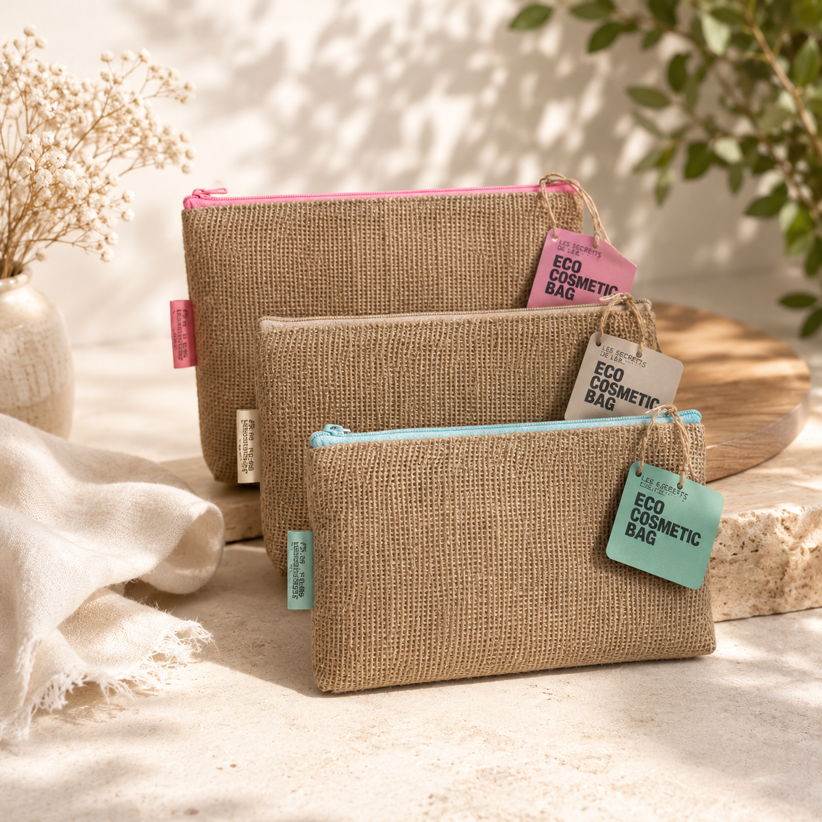 Trousse à maquillage - Tissu