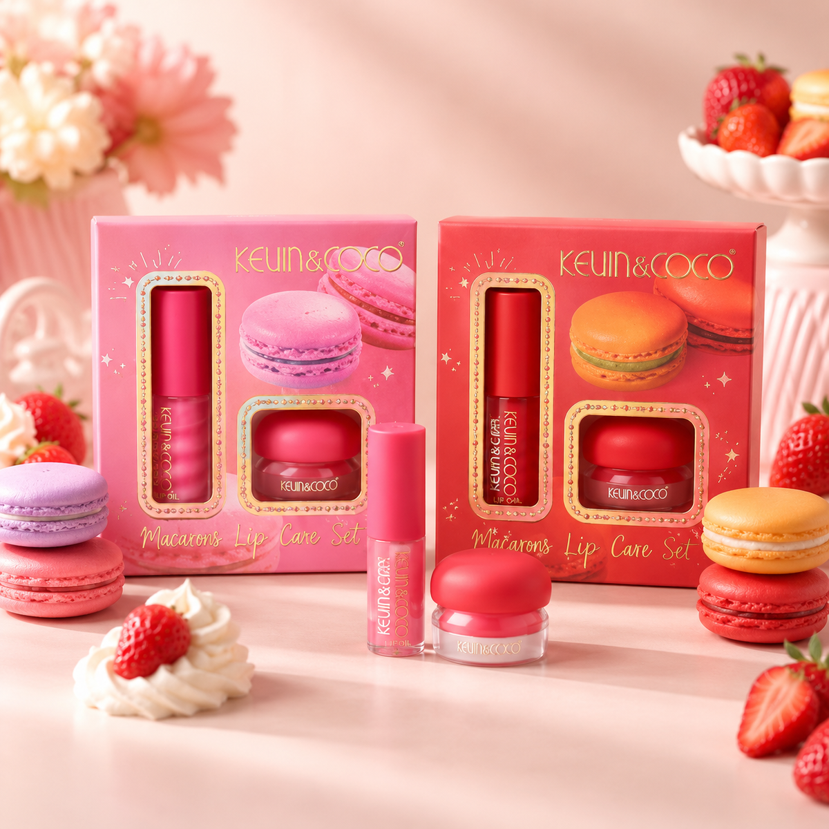 Coffret Macaron - Lèvres