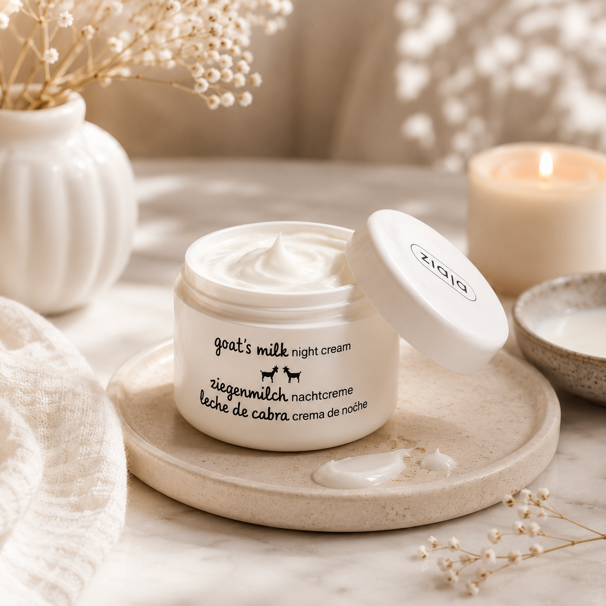 Crème nuit - Lait de chèvre