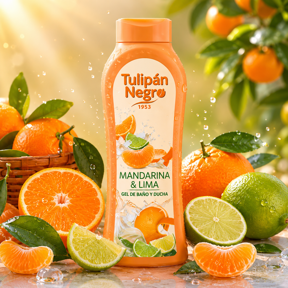 Gel douche - Mandarine & lima