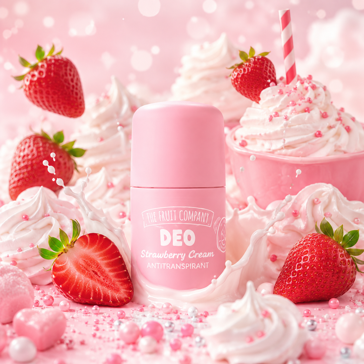 Déodorant roll-on - Fraise chantilly 🍓
