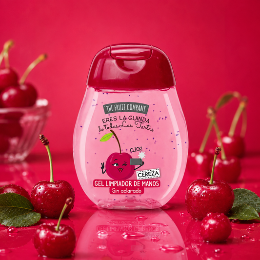 Gel désinfectant mains - Cerise 🍒