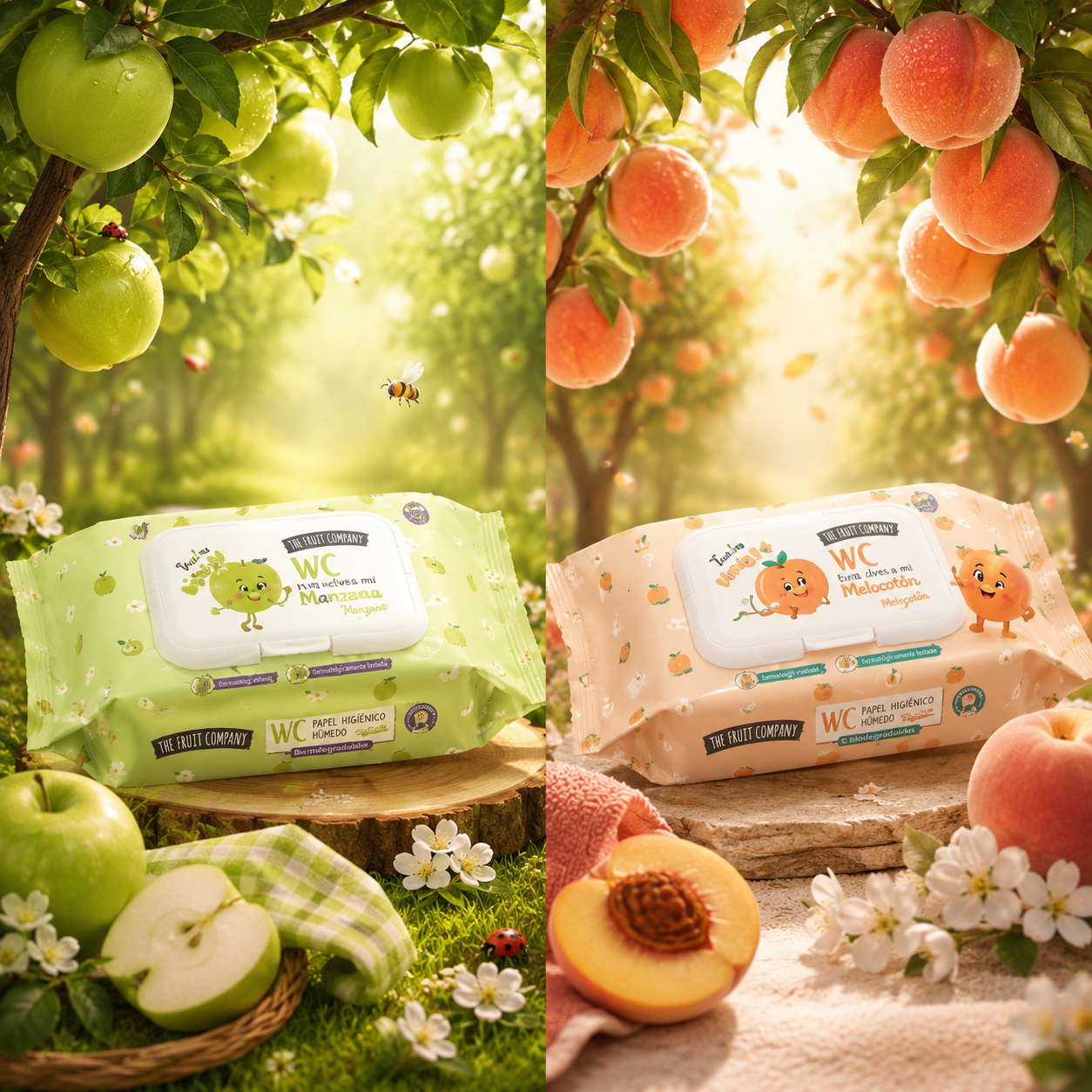 Papier hygiénique 🍏🍑