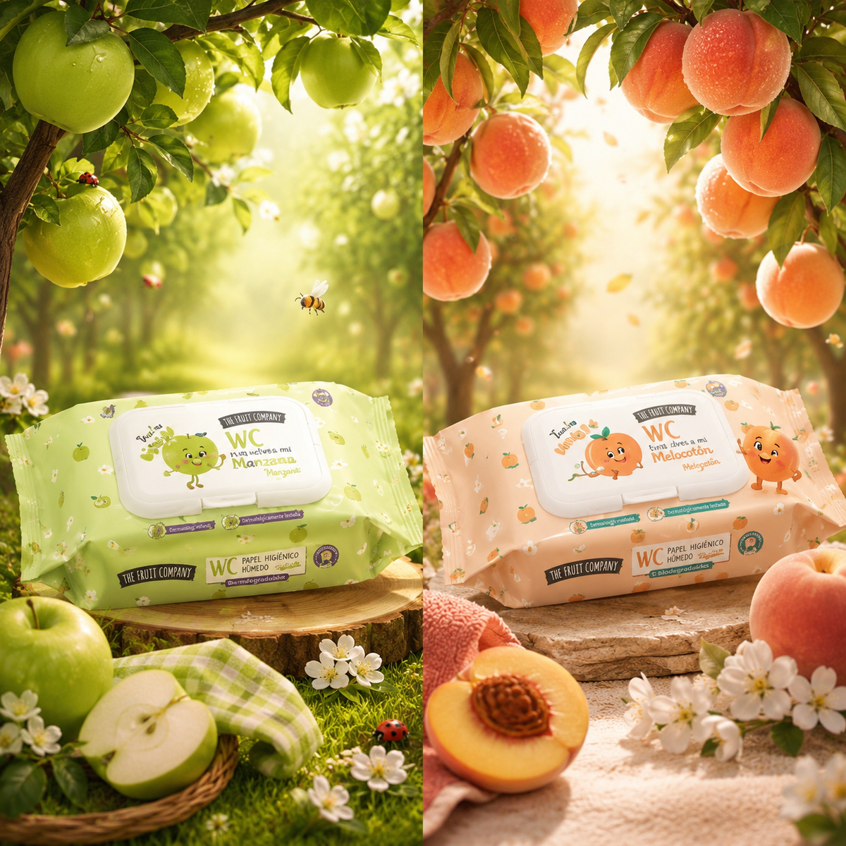 Papier hygiénique 🍏🍑