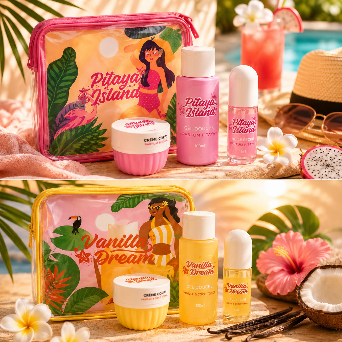 Coffret - Trousse tropical 🌴