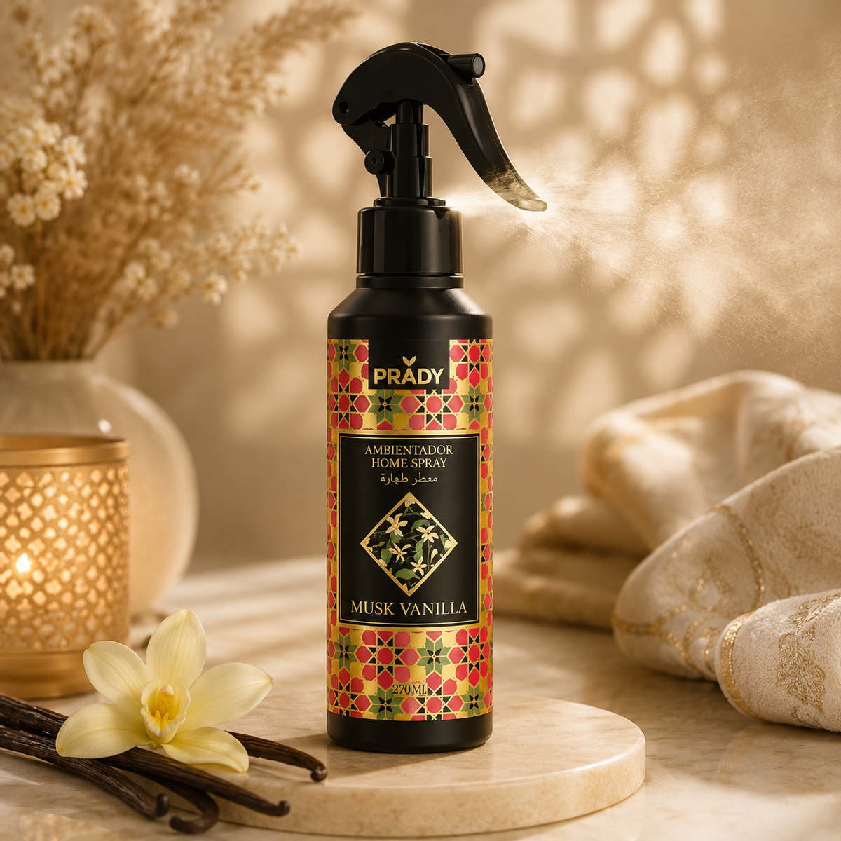 Spray ambiance & tissus - Musk tahara vanille