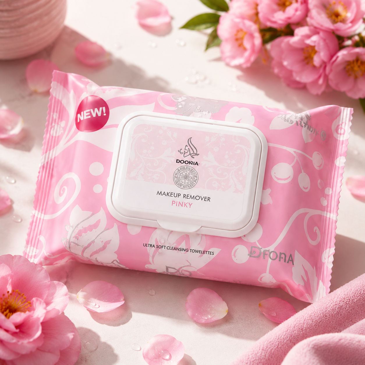 Lingettes - Nettoyante et hydratante pinky 💓