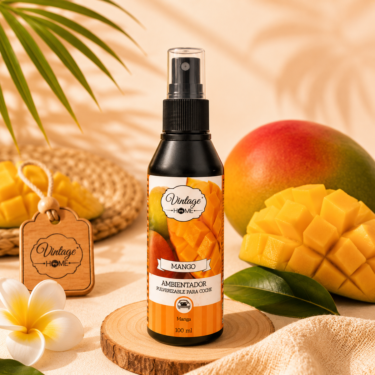 Spray désodorisant voiture - Mangue 🥭